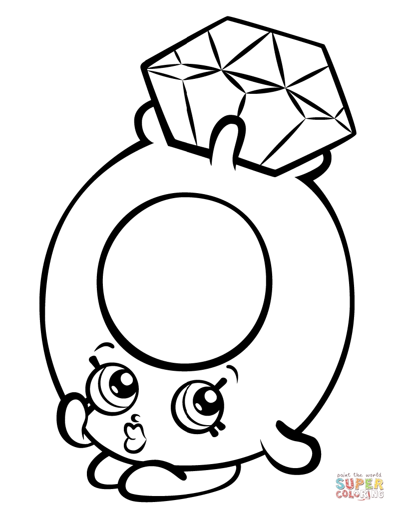 791x1024 Coloring Pages For Girls Shopkins Season Download