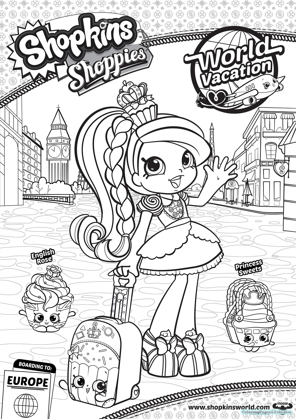 1240x1754 Shopkins Coloring Pages Season Coloring Pages For Kids