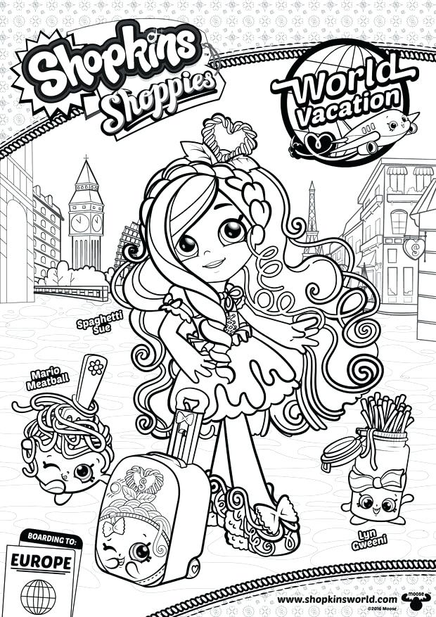 620x877 Shopkins Shoppies Colouring Pages Printable Coloring Season