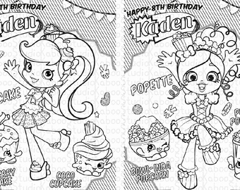 340x270 Shoppies Coloring Pages Pictures The Best Shopkins Colouring