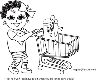 400x331 Grocery Cart Sophie And Sadie
