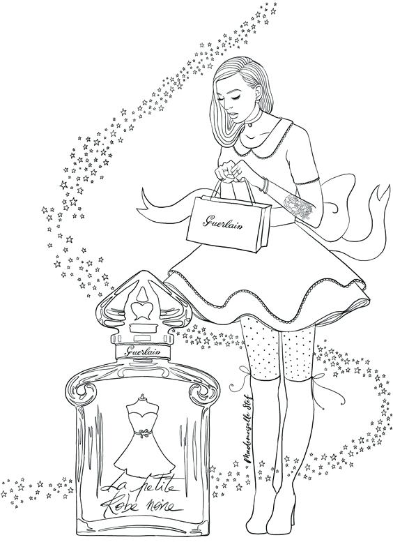 564x797 Shopping Coloring Pages Adult Shopping A Princess Coloring Page