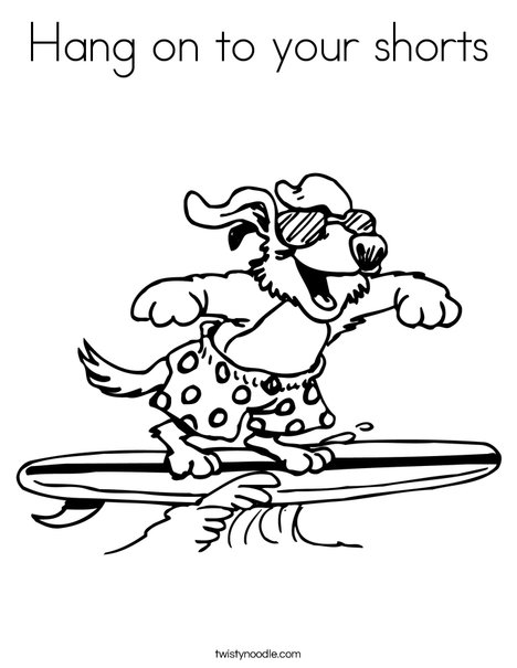 468x605 Hang On To Your Shorts Coloring Page