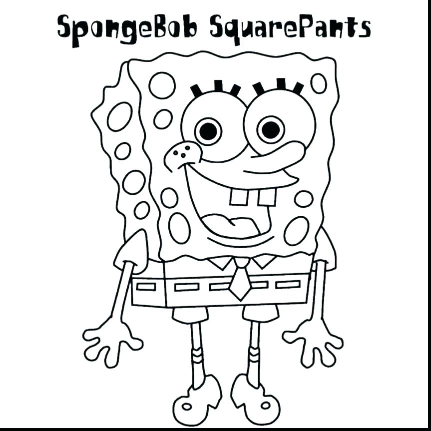 863x863 Shorts Coloring Pages Or Shorts Coloring Pages Spongebob