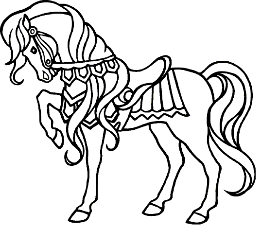 537x473 Horse Show Coloring Page Coloring Book