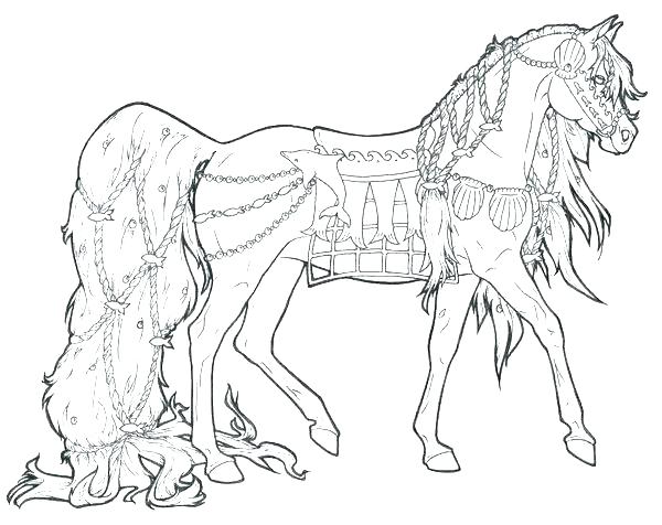 600x476 Horse Jumping Coloring Pages Realistic Horse Coloring Pages Color