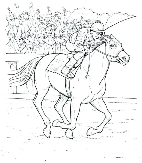 550x634 Horse Riding Coloring Pages Horse Show Jumping Coloring Pages