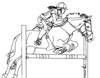200x156 Adult Coloring Pages Horses