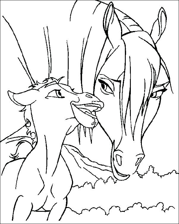 602x752 Coloring Pages Horse