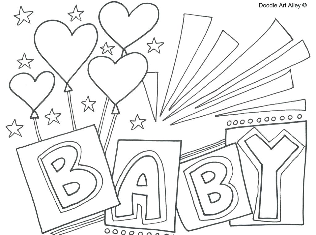 1024x760 Baby Shower Coloring Pages Together With Baby Shower Coloring