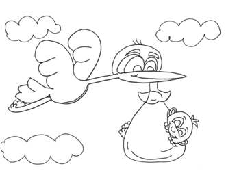 330x253 Baby Shower Coloring Pages Well Free Printable Baby Shower