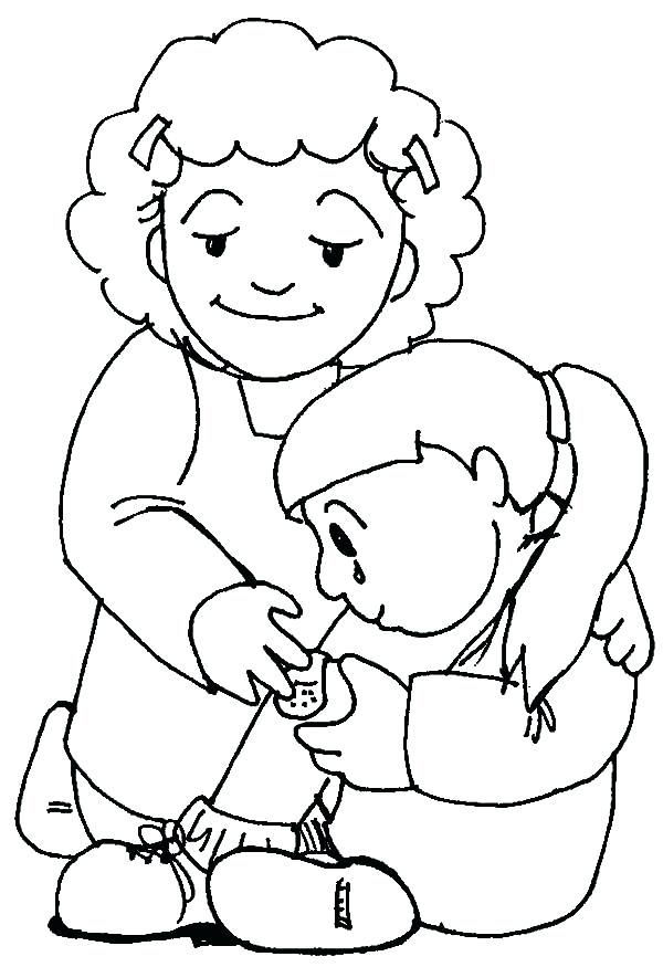 600x875 Showing Kindness Coloring Pages Reconciliation Coloring Pages
