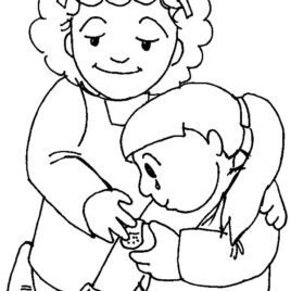268x268 Coloring Pages Kindness Kids Drawing And Coloring Pages