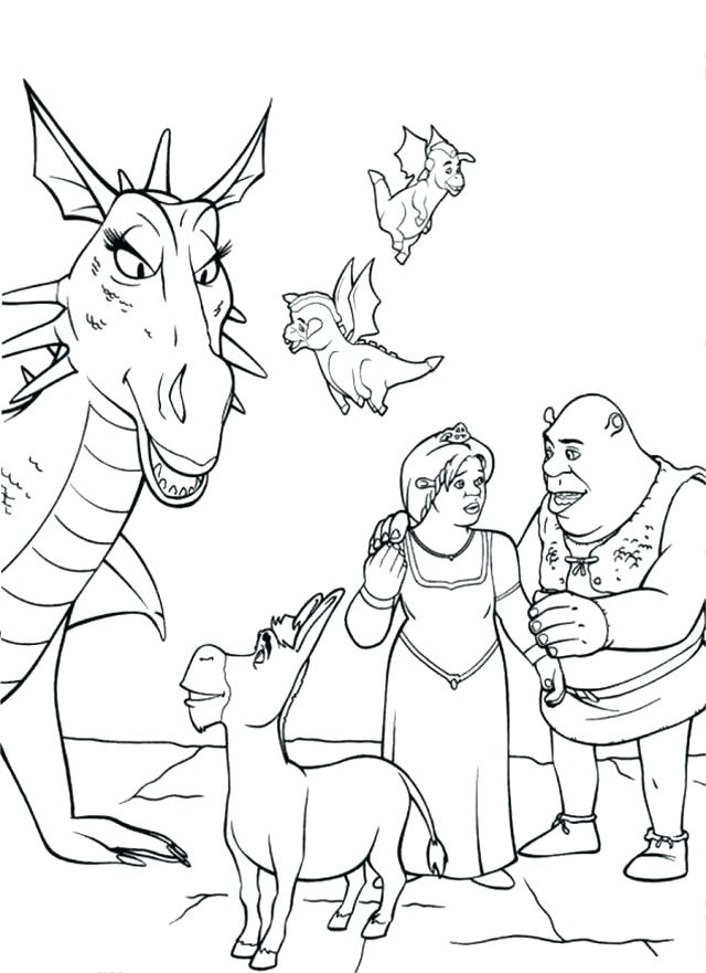 640x881 Shrek Coloring Pages New Coloring Pages Best Of Pictures Cute