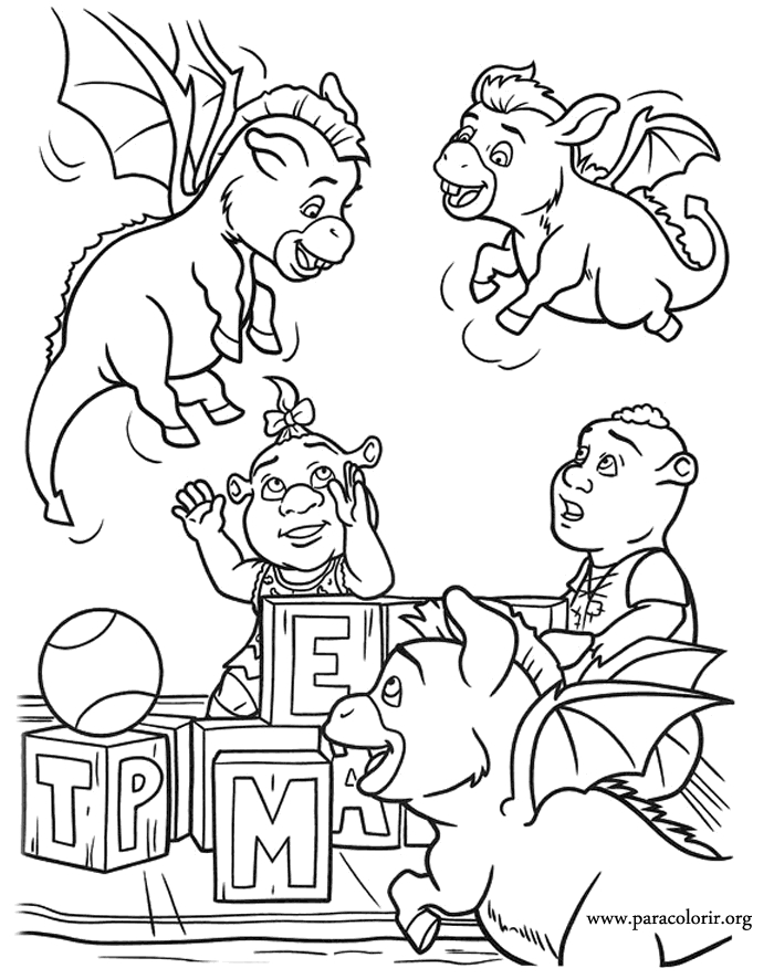 700x886 Shrek Dragon Coloring Pages A Beautiful Coloring Page