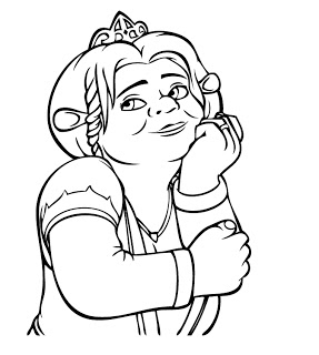 287x320 Transmissionpress Shrek Coloring Pages