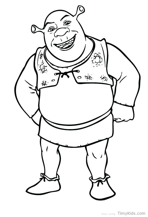 595x872 Shrek Coloring Pages Coloring Pages Best Coloring Pages Kids