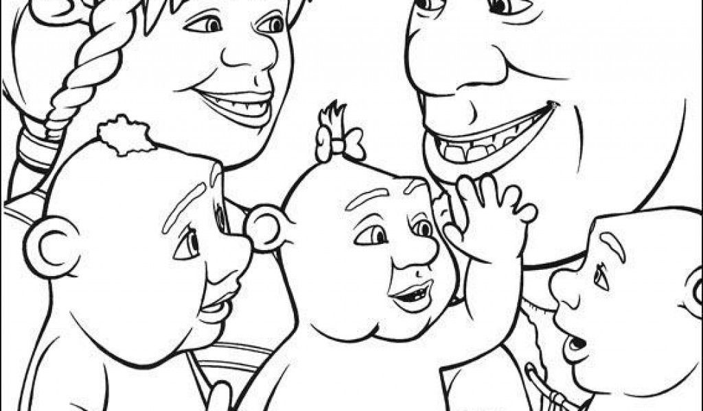1024x600 Shrek Coloring Pages Free Printable Coloring Page Shrek Fiona