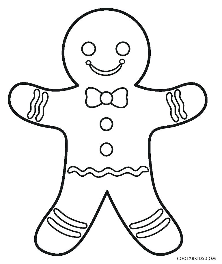 769x916 Gingerbread Man Coloring Pages Gingerbread Man Coloring Page Shrek