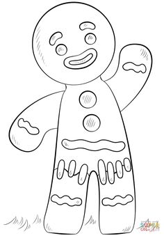 236x339 Shrek Coloring Pages Free Online