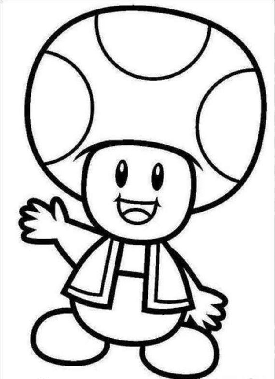 900x1240 Mushrooms Coloring Pages Of Throughout Mushroom Page