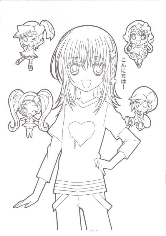 564x799 Shugo Chara Coloring Pages