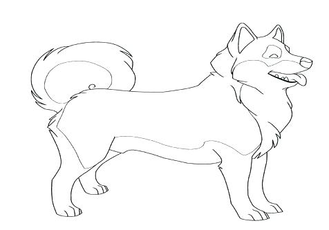 476x333 Siberian Husky Coloring Pages Husky Coloring Page Printable