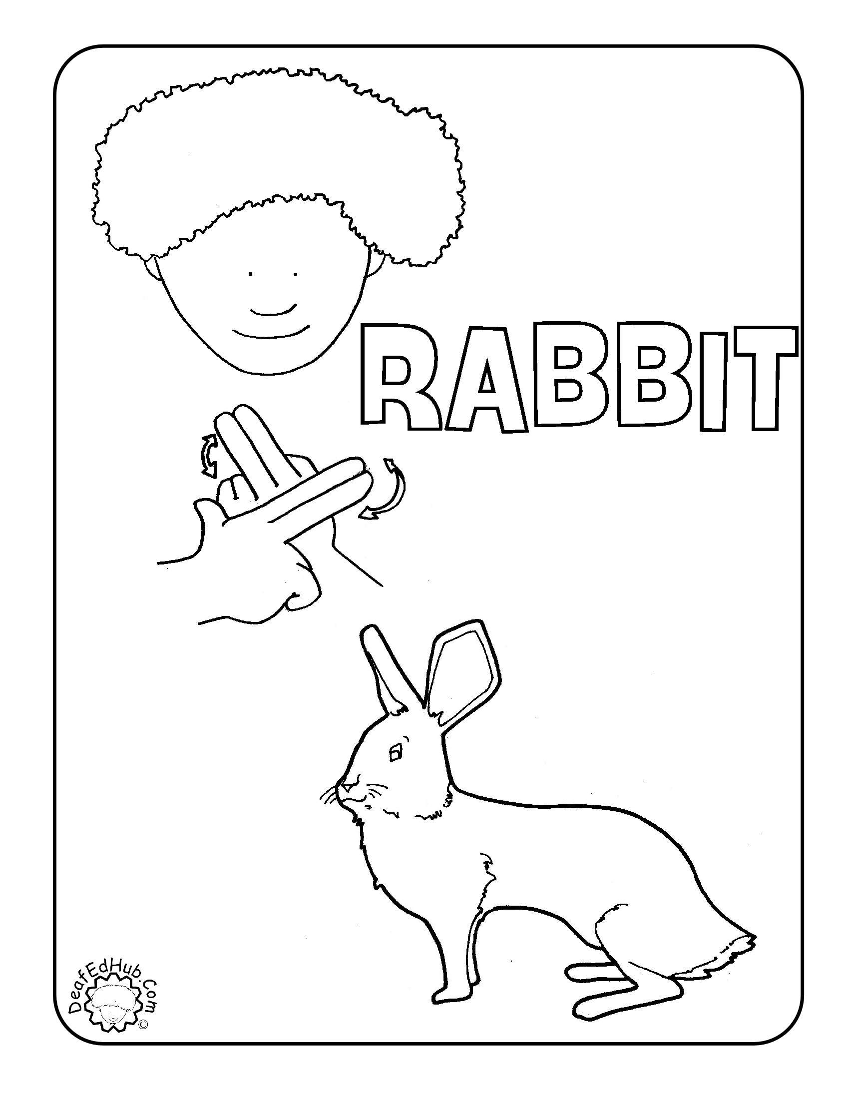 1700x2200 Coloring Pages Asl Coloring Pages