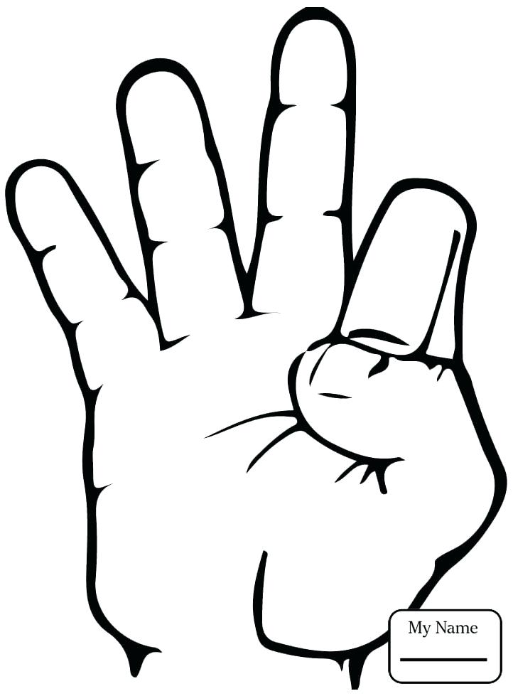 722x979 Asl Coloring Pages Sign Language Coloring Pages Photograph