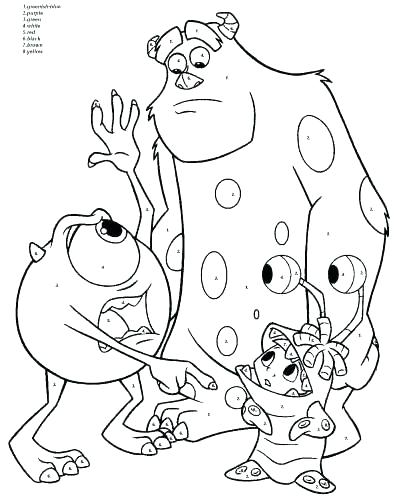 397x500 Monster Color Page Silly Coloring Pages Truck Silly Monster