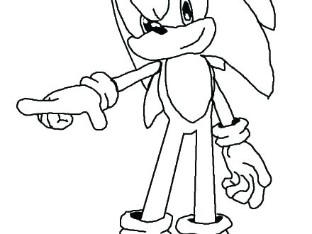 440x330 Sonic Coloring Pages Sonic Coloring Pages Tails