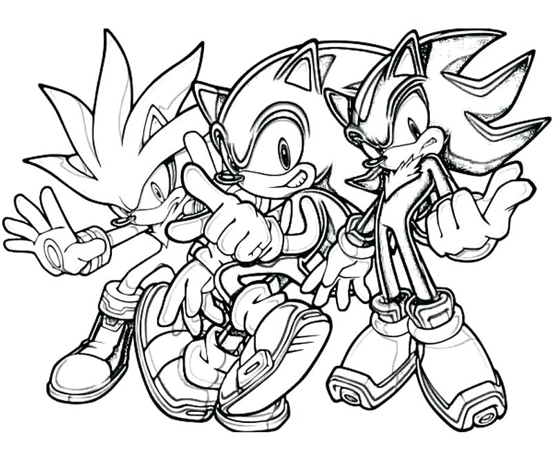 800x667 Sonic The Hedgehog Coloring Plus Sonic The Hedgehog Silver
