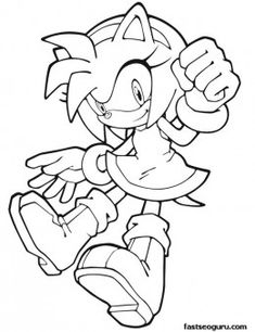 235x306 Silver The Hedgehog Coloring To Print