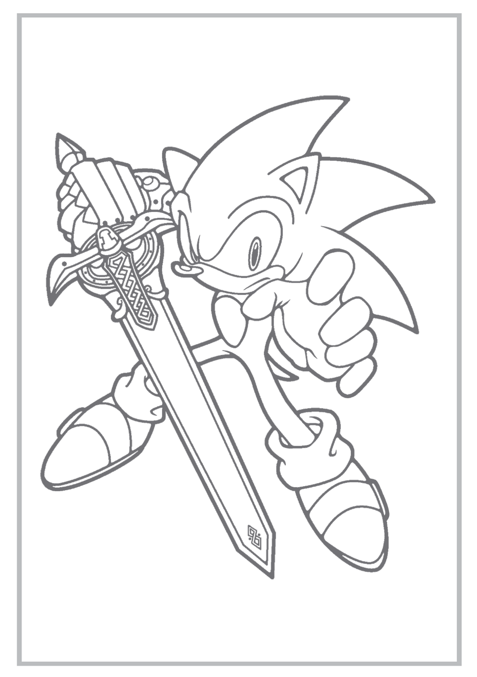 971x1377 Sonic Coloring Pages Sonic The Hedgehog Coloring Pages Free