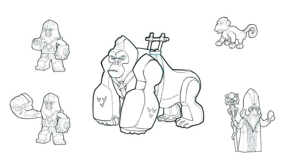 960x544 Cute Baby Gorilla Coloring Pages Gorilla Coloring Pages Gorilla