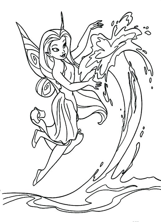 518x713 Inspirational Fairies Coloring Pages Awesome Free Coloring