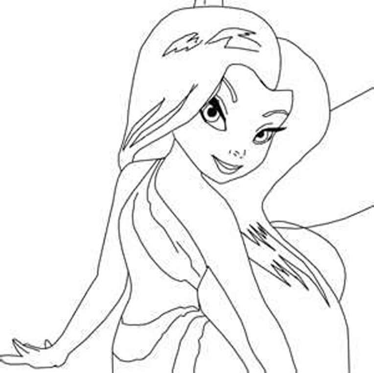 764x762 Tinkerbell Coloring Pages Luxury Free Beautifull Disney Fairies