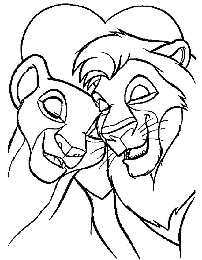 660x847 Nala Coloring Pages Medium Size Of Lion King Coloring Pages Sketch