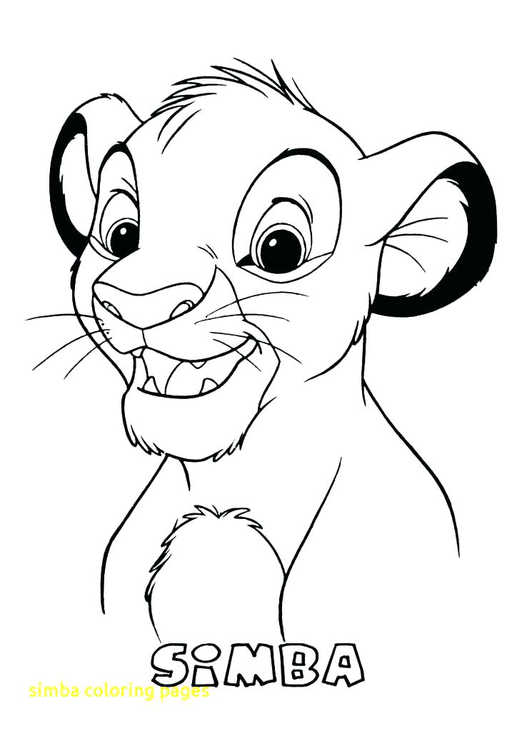 724x1024 Simba Coloring Page Coloring Pages Free With The Lion King