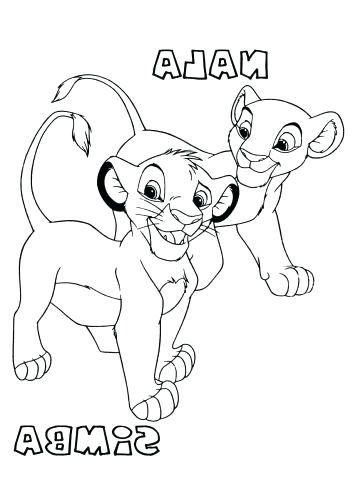 353x500 Simba Coloring Pages Lion King Coloring Pages Free Printable