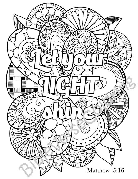 Simple Adult Coloring Pages