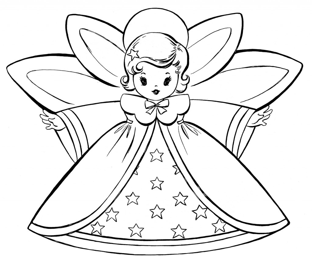 1024x858 Free Christmas Coloring Pages