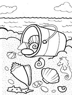 236x311 Free Downloadable Summer Fun Coloring Book Pages Coloring Books