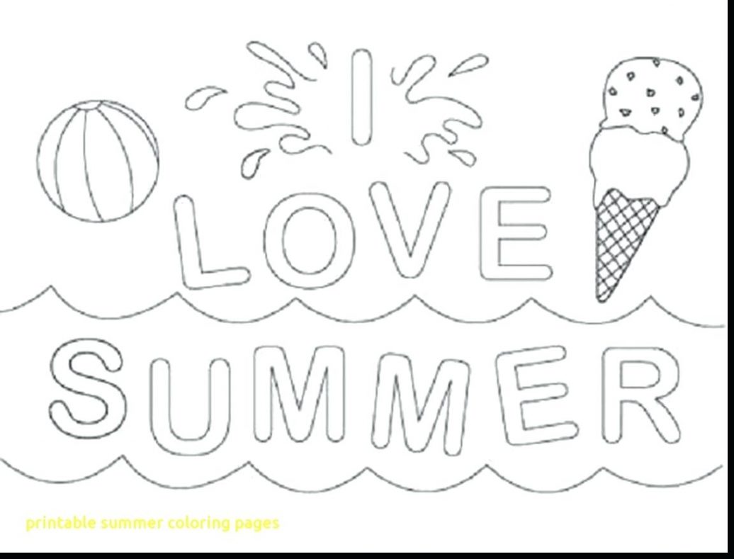 1036x789 Summer Coloring Pages Simple