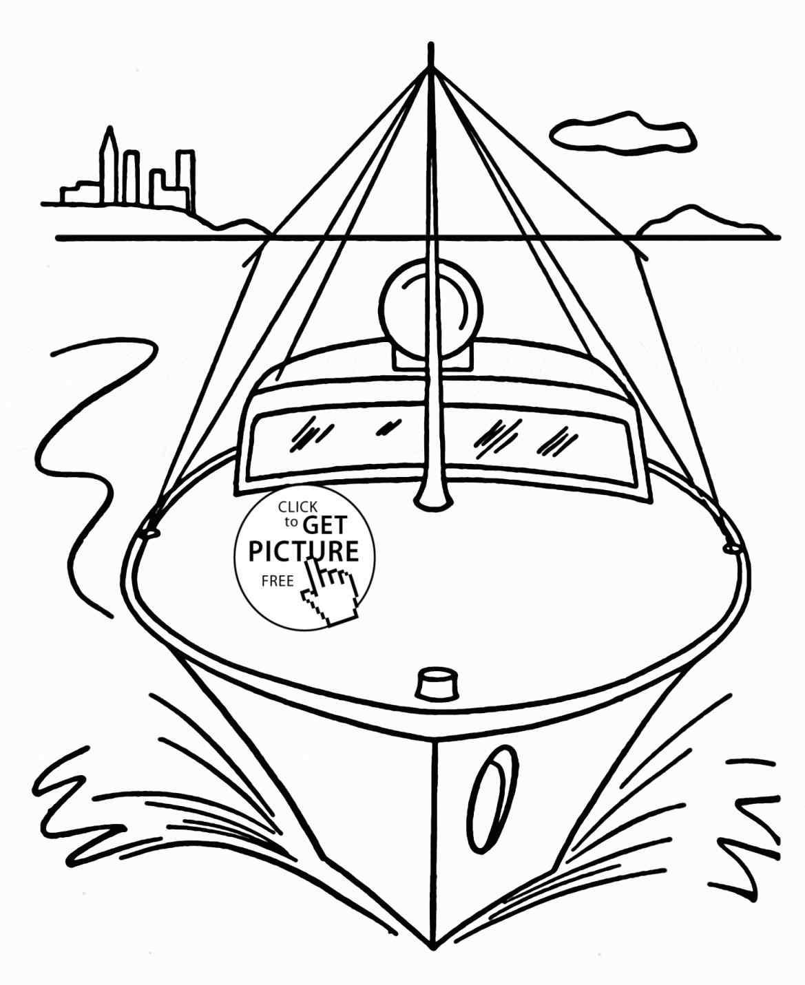 1169x1431 A Life Raft Page Free Printable Man Simple Boat Coloring Pages