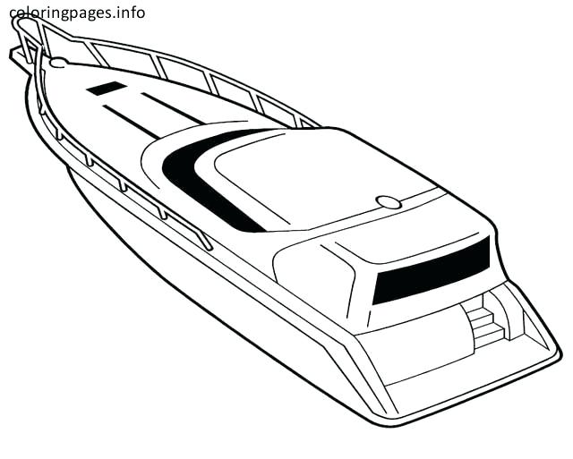 640x513 Speed Boat Coloring Pages Coloring Pages Boating Speed Boat