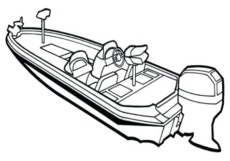 476x333 Boat Coloring Page Boats Coloring Pages Preschool To Pretty Bass
