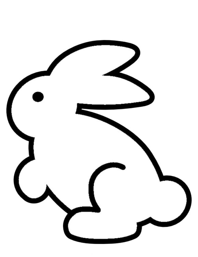 650x841 Rabbit Template