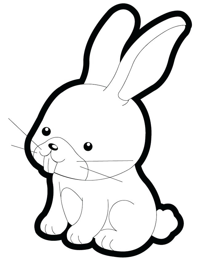 650x841 Bunny Coloring Pages Printable Educational Coloring Pages