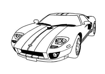 400x283 Best Printable Simple Car Coloring Pages Free Printable